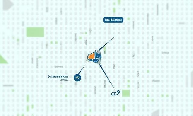 Map preview of Manchester city centre highlighting Deansgate